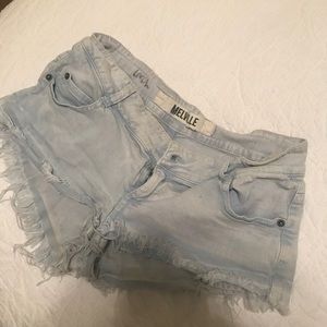 Jean shorts